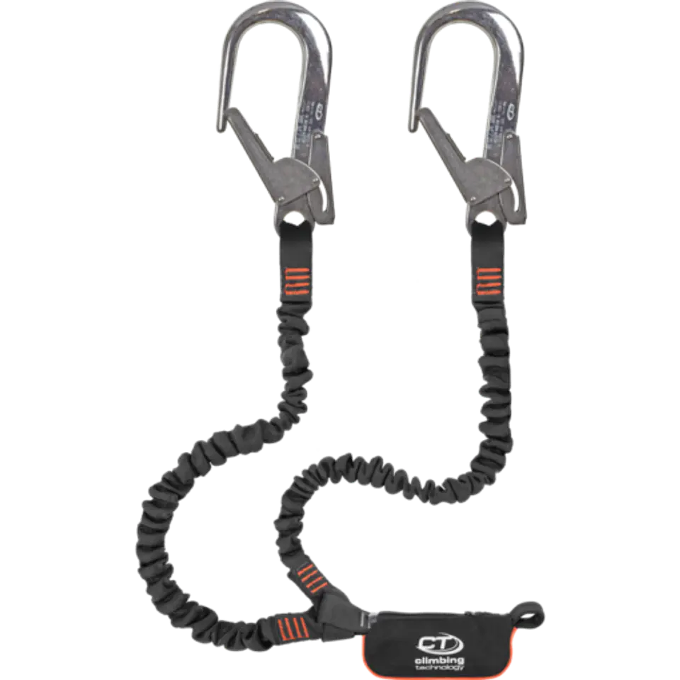 Cola vida FLEX ABS 140 Combi Y-S Acero Inox 120cm Elasticada Climbing Technology 1