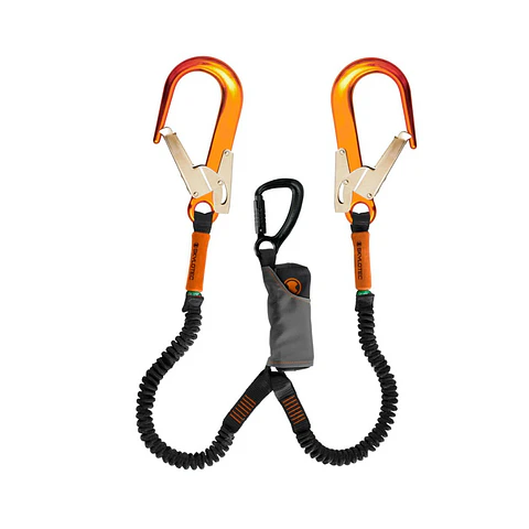 Cola De Vida - (Y) Skysafe Pro Flex / Conector 90 Alu Skylotec