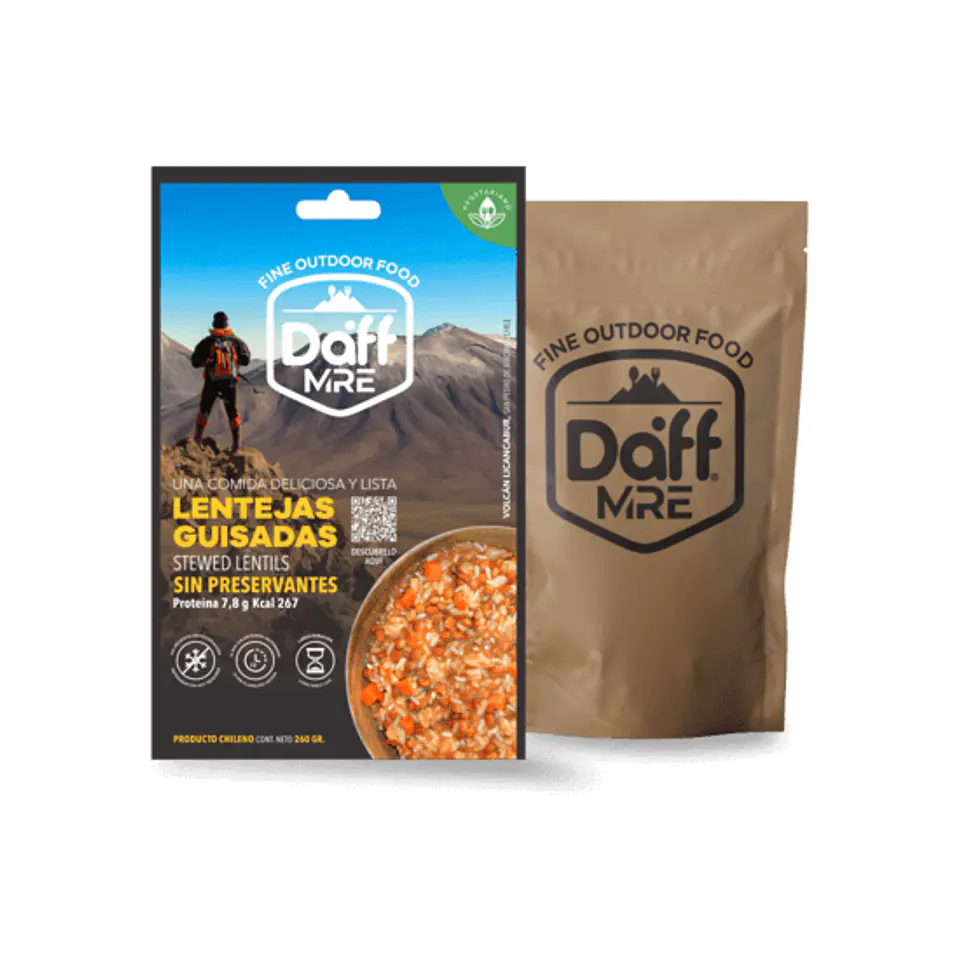 Comida Daff Lentejas Guisadas 260 gr 1