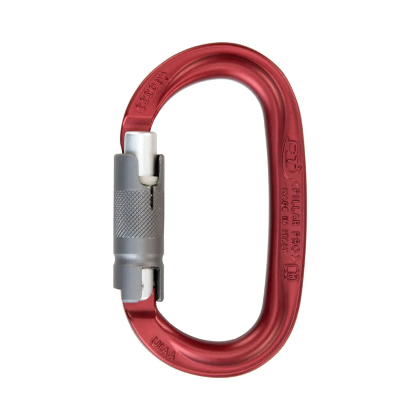 Mosquetón Aluminio Oval 3 Tiempos 25kN Pillar Pro TG Climbing Technology 1