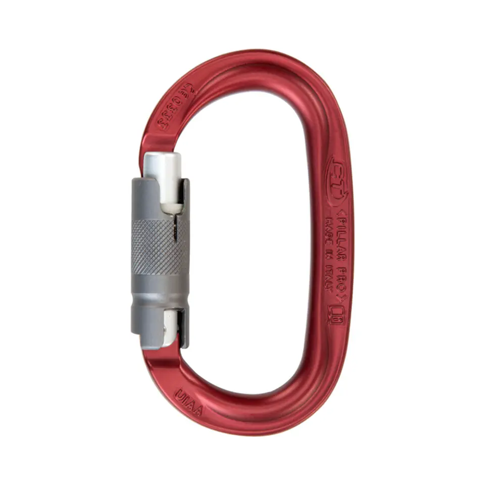 Mosquetón Aluminio Oval 3 Tiempos 25kN Pillar Pro TG Climbing Technology 1