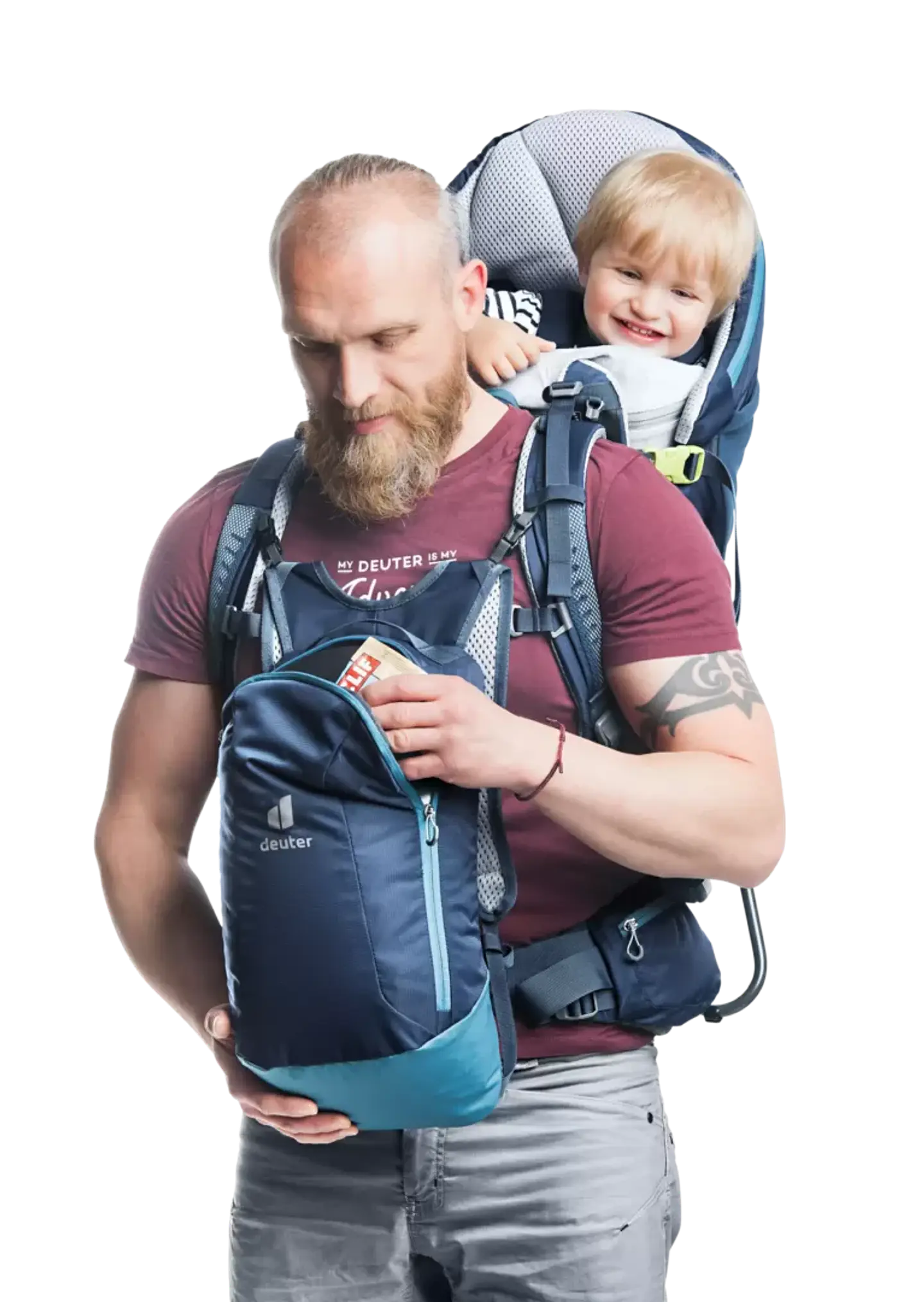 Mochila Trekking Porta bebe Kid Comfort Pro Deuter 7