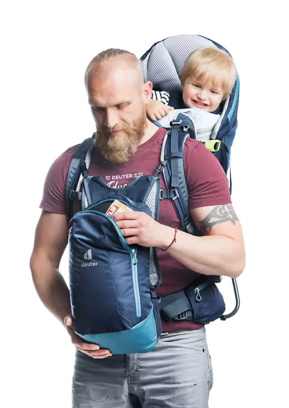 Mochila Trekking Porta bebe Kid Comfort Pro Deuter 7