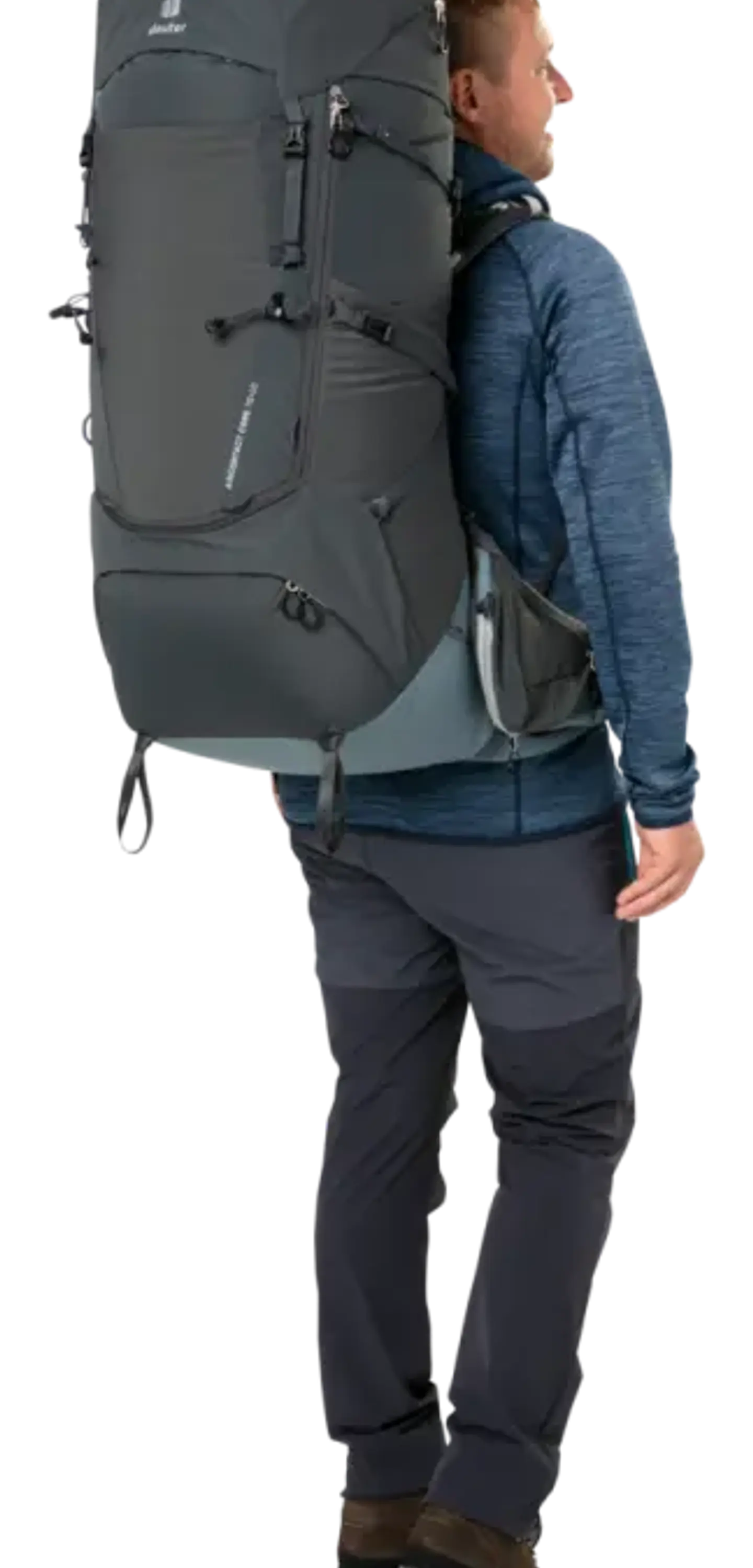 Mochila Trekking Aircontact Core 70 + 10 Deuter 7