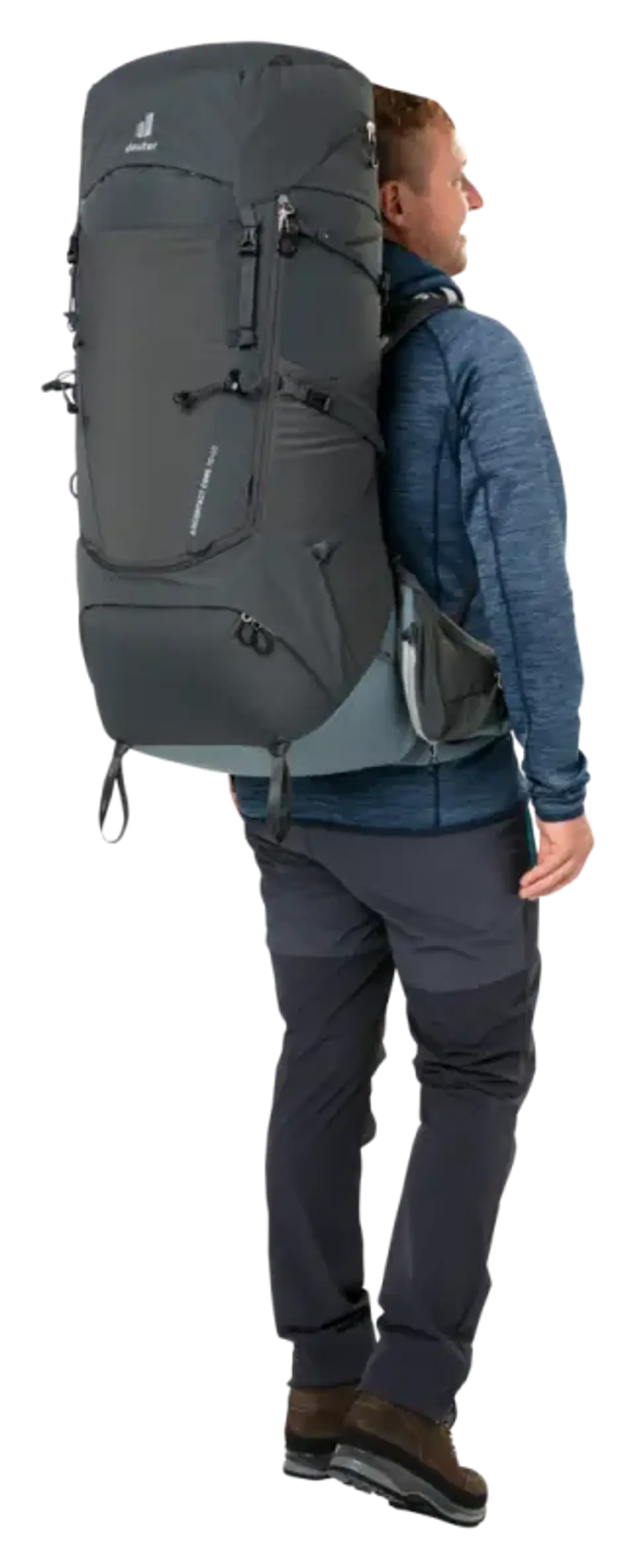 Mochila Trekking Aircontact Core 70 + 10 Deuter 7
