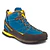 Zapato Aproximación Boulder X Mid Gtx Blue/Yellow La Sportiva