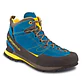 Zapato Aproximación Boulder X Mid Gtx Blue/Yellow La Sportiva - Miniatura 1