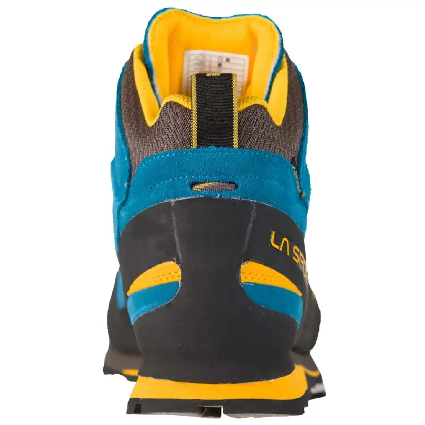 Zapato Aproximación Boulder X Mid Gtx Blue/Yellow La Sportiva 5