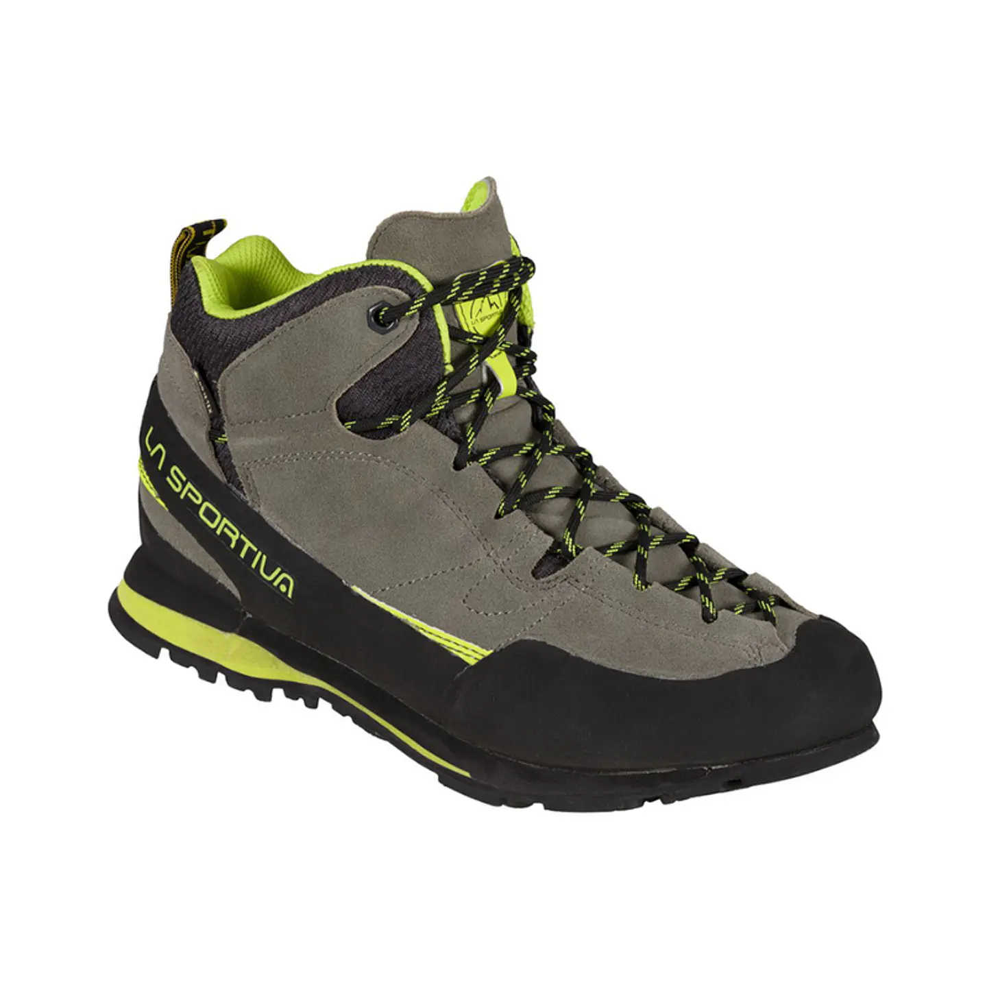Zapato Aproximación Boulder X Mid Gtx Clay/Neon La Sportiva 1