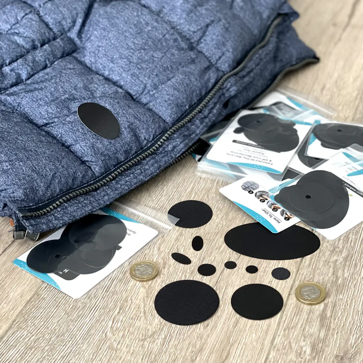 Parches para reparar ropa: impermeables y autoadhesivos 3