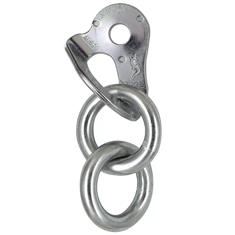 Chapa con argolla doble tipo C Ecotri 10 mm Fixe