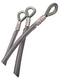 Anclaje Cable de acero 200 cm Isc - Miniatura 3