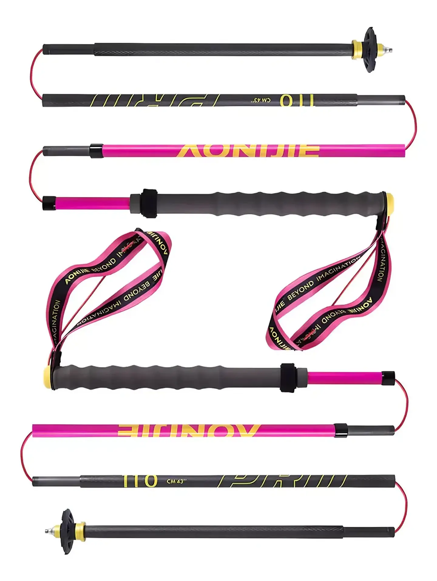 Bastones de Trail Running AONIJIE CarbonFly Z 4