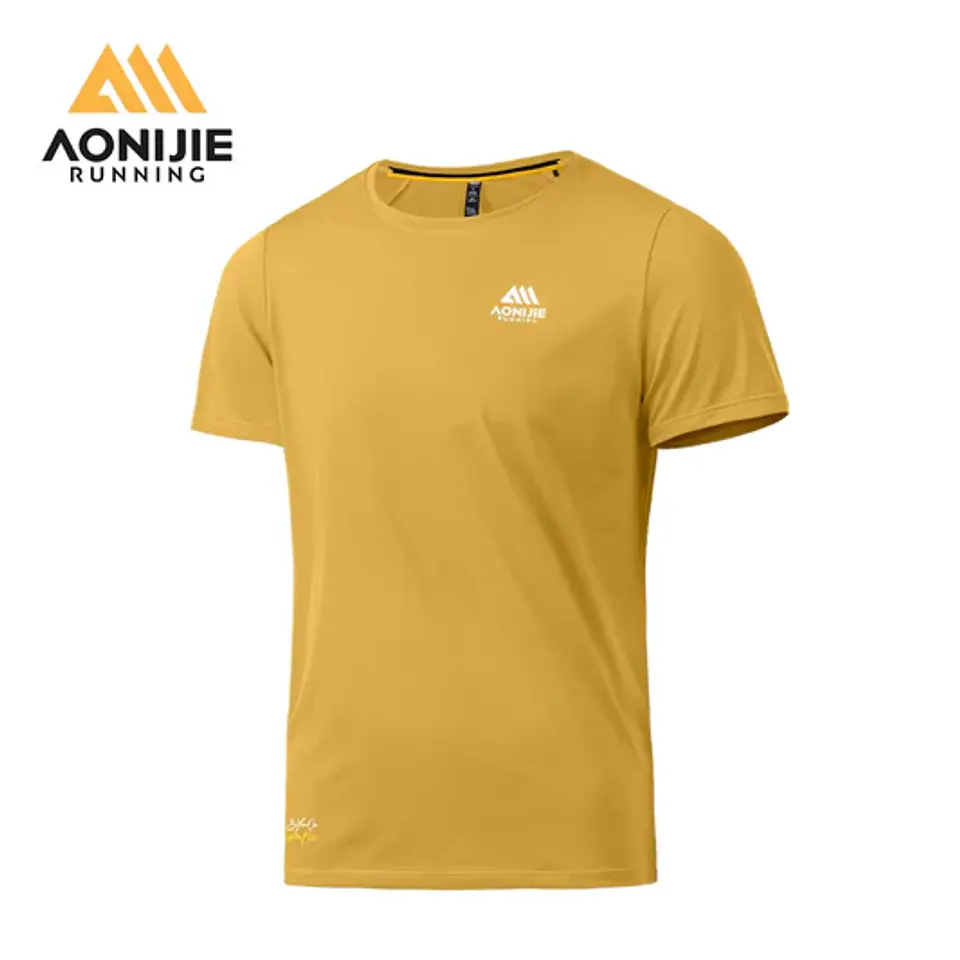 Polera Deportiva Hombre Trail Running Aonijie 2
