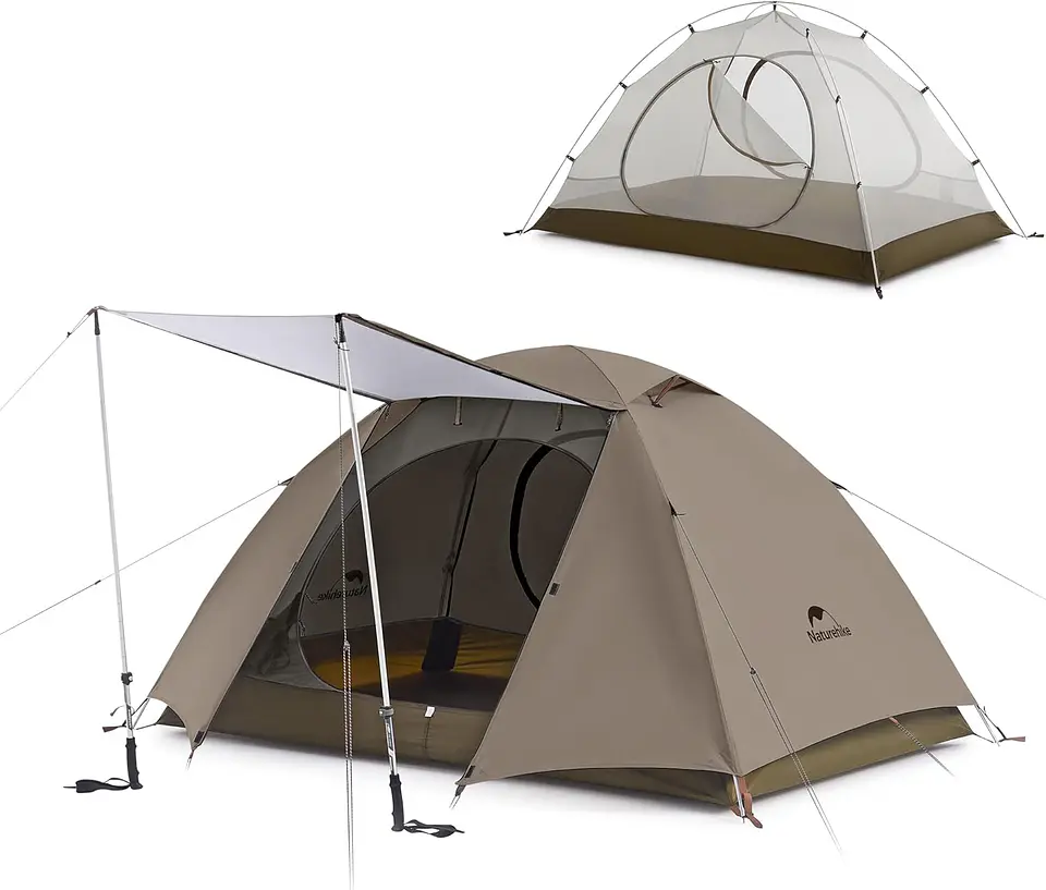 Carpa 3 Estaciones Cloud River 2 Naturehike 3