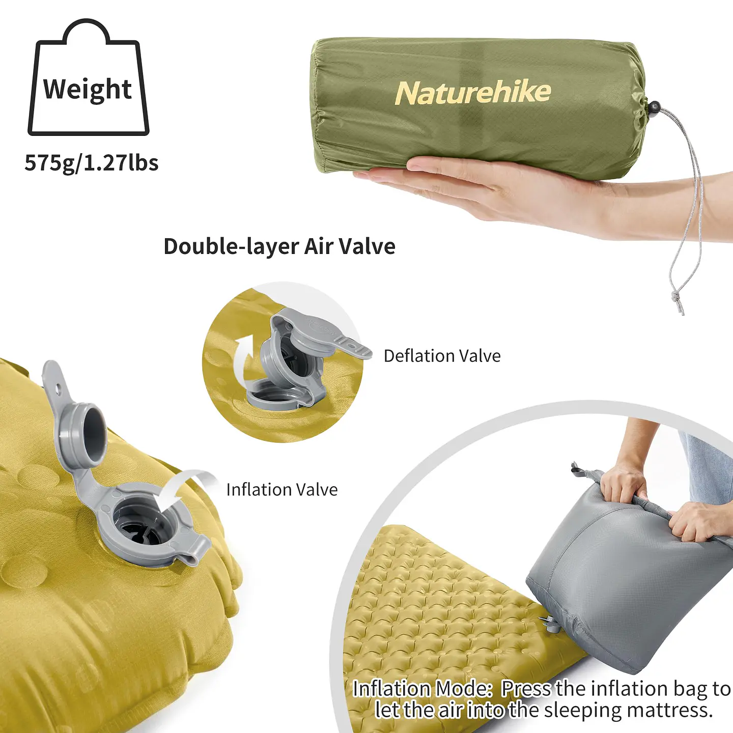 Colchoneta Tuye 3.5 Ultralight Naturehike  4