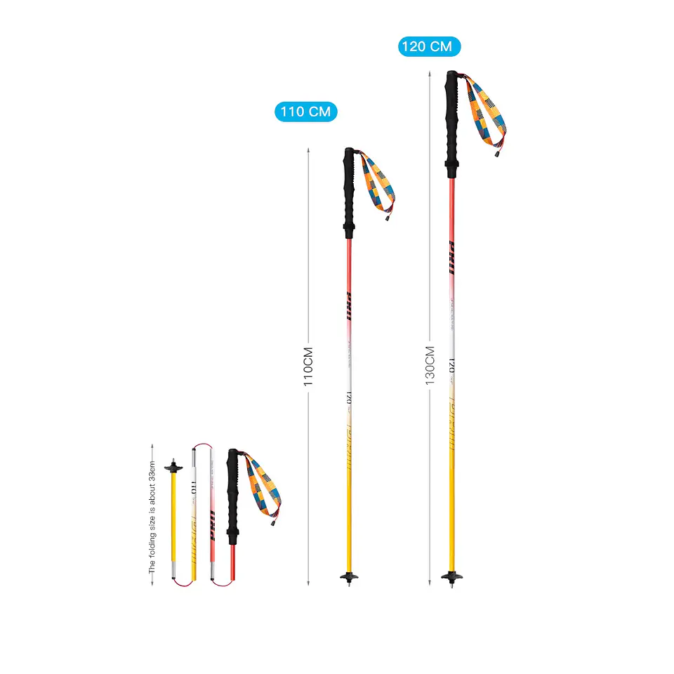 Bastones Plegables Trail Running Aluminio Aonijie 3