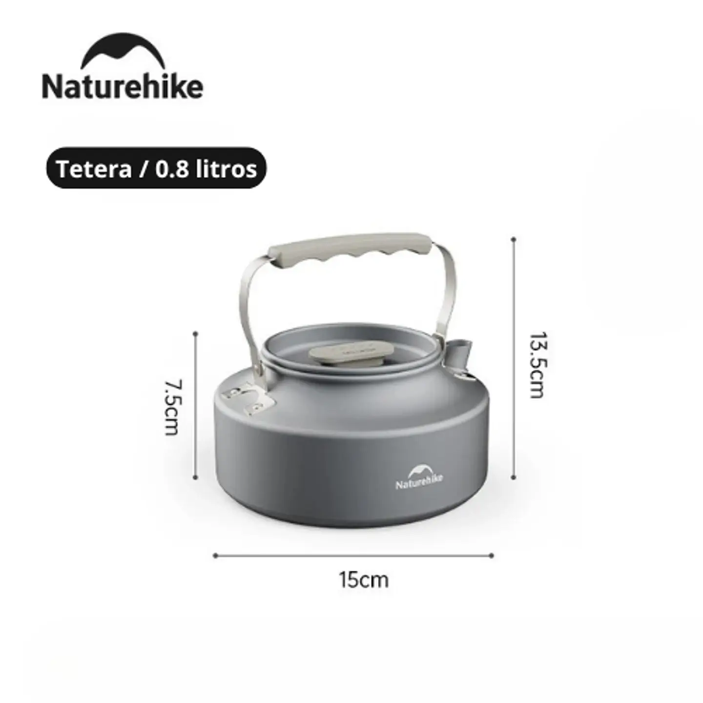 Tetera Aluminio 800 ml Naturehike 2