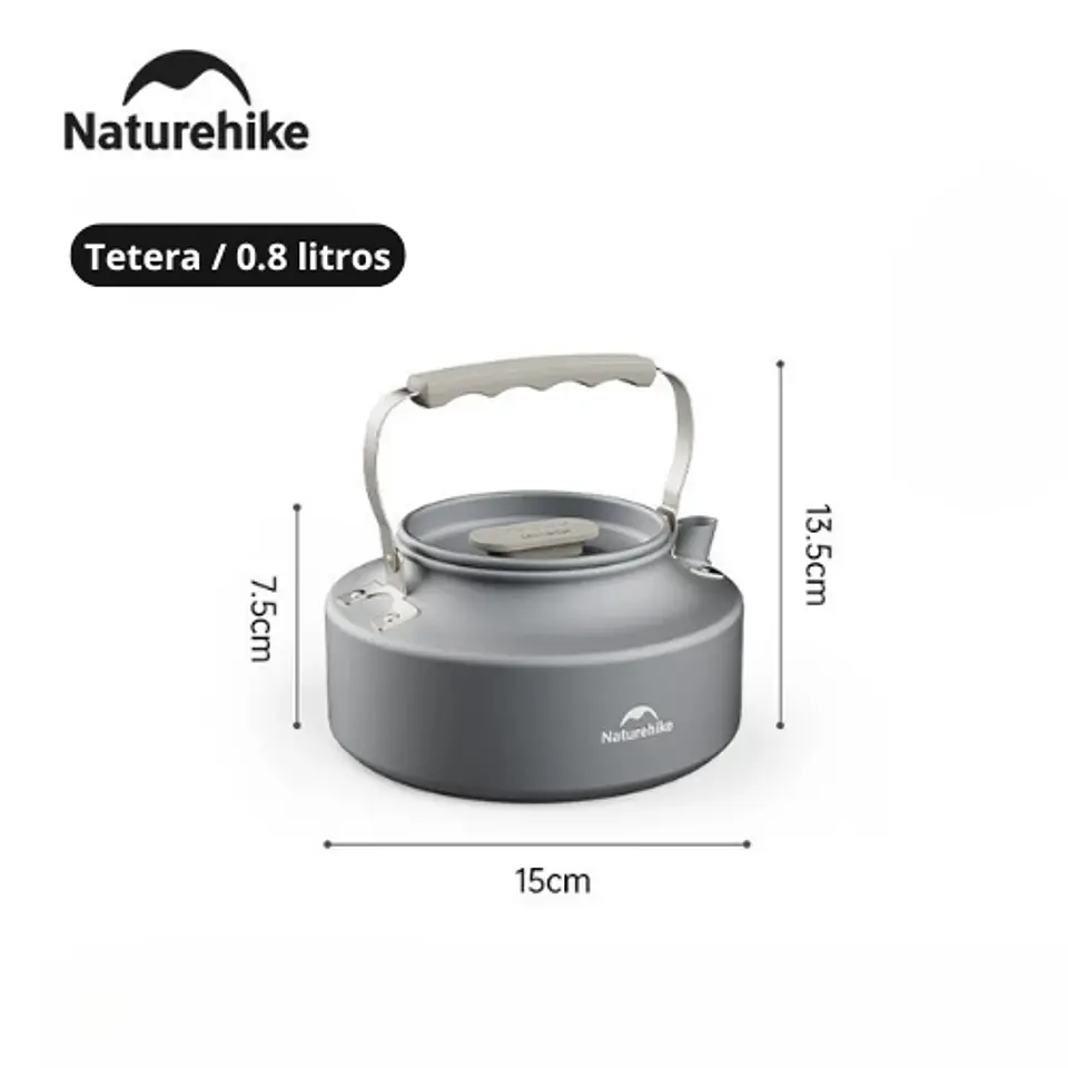 Tetera Aluminio 800 ml Naturehike 2