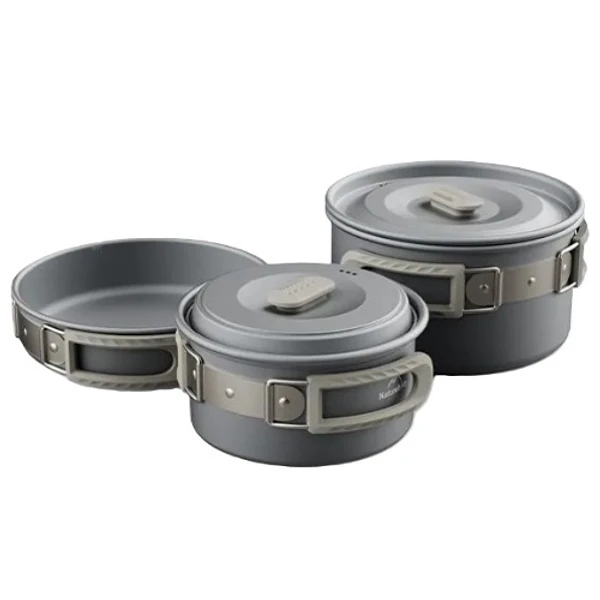 Set Olla/Sartén Aluminio Naturehike