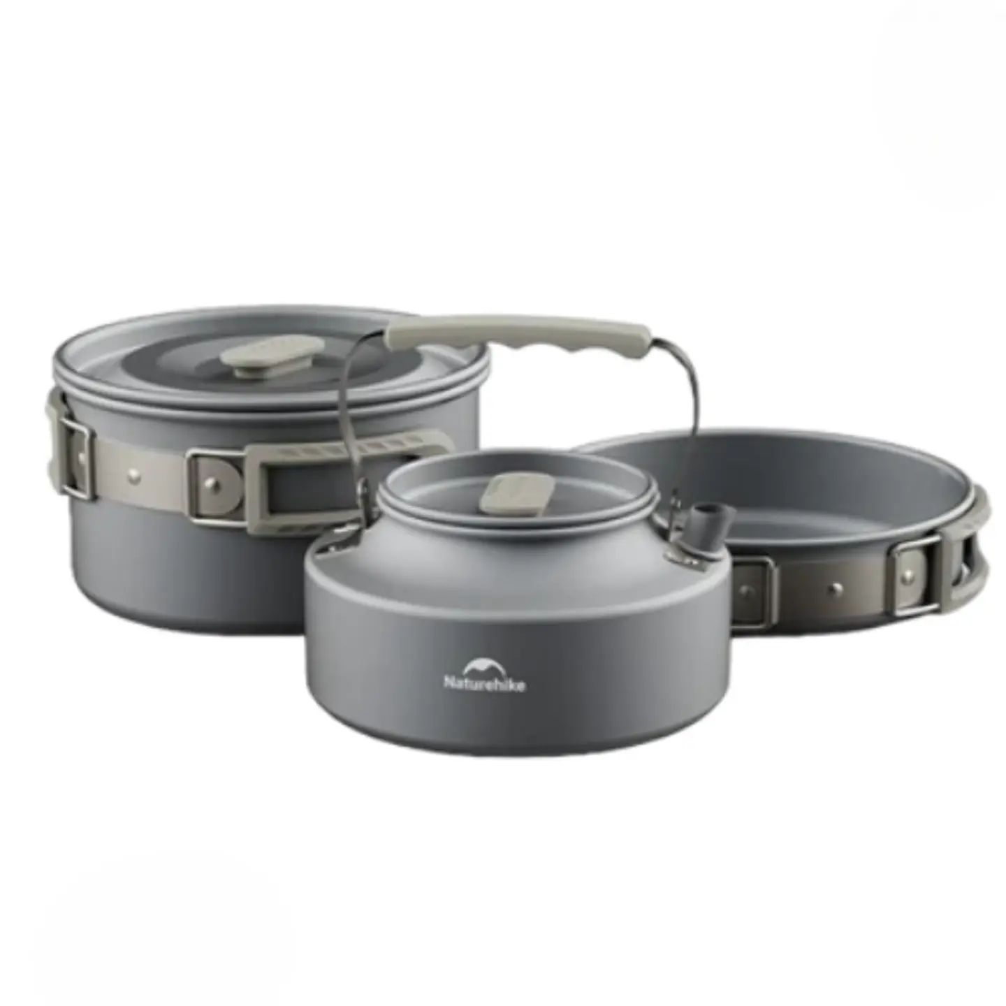 Set de Cocina Olla/Tetera Aluminio Naturehike 1