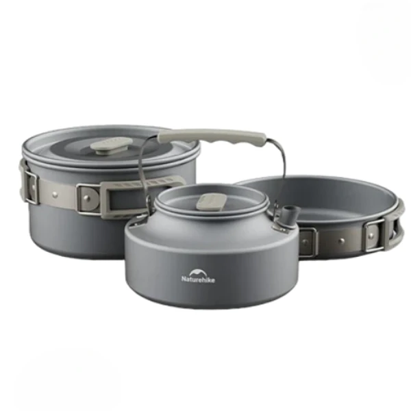 Set Olla/Tetera Aluminio Naturehike