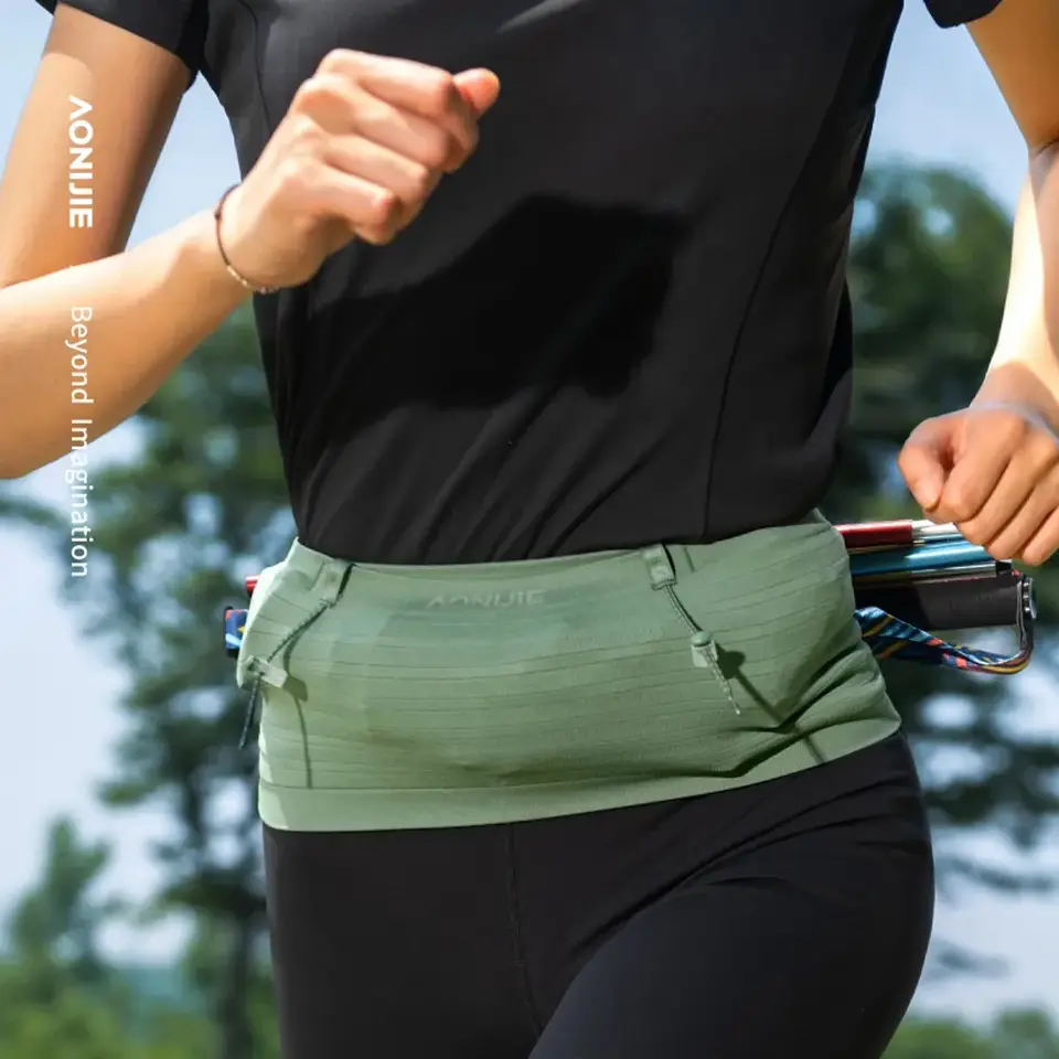 Cinturón Trail Running Free Belt Pro Green Aonijie 5