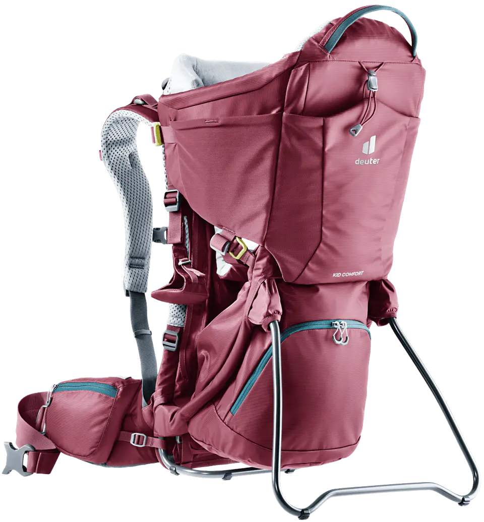 Mochila Trekking Porta bebe Kid Comfort + Maron Deuter 1