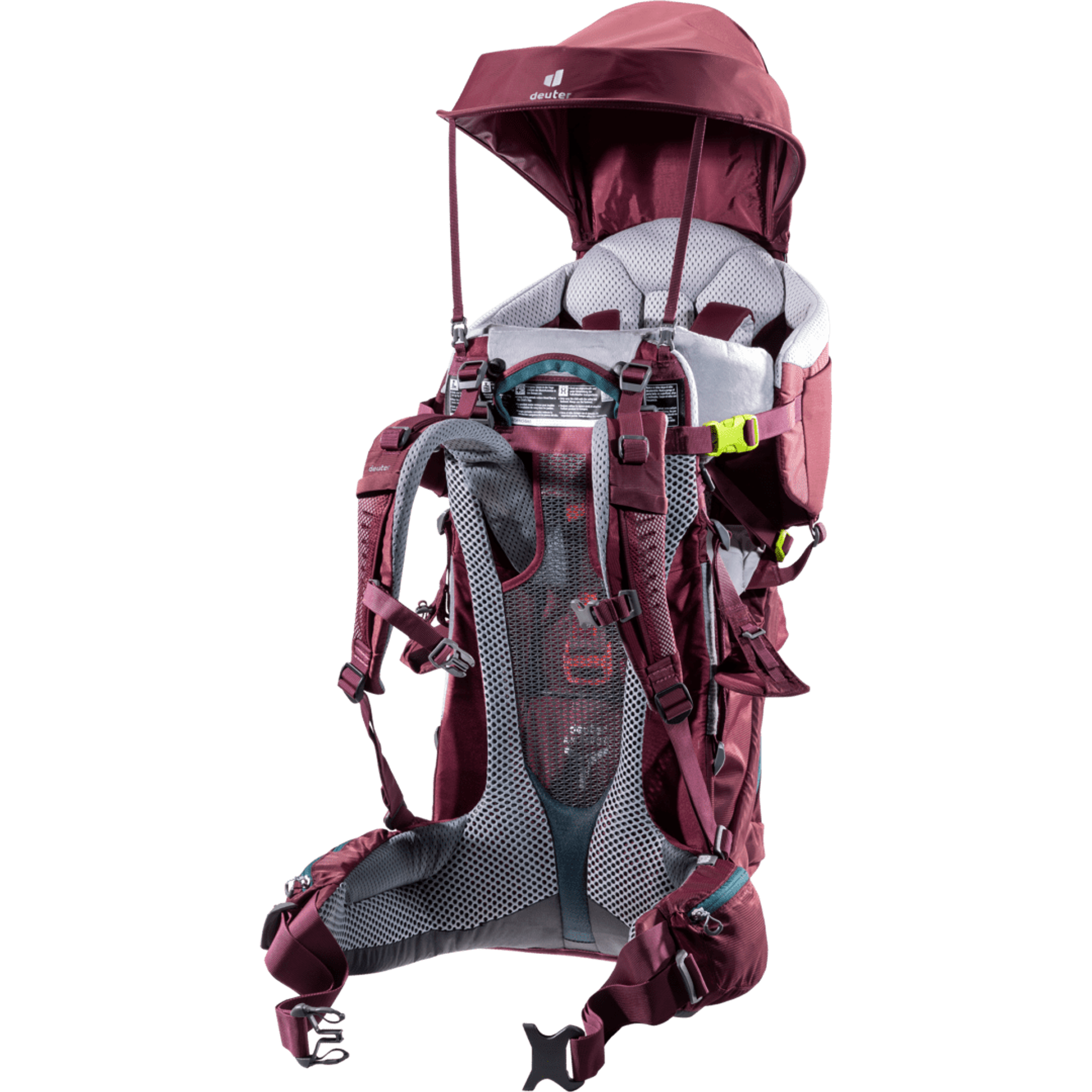 Mochila Trekking Porta bebe Kid Comfort + Maron Deuter 2