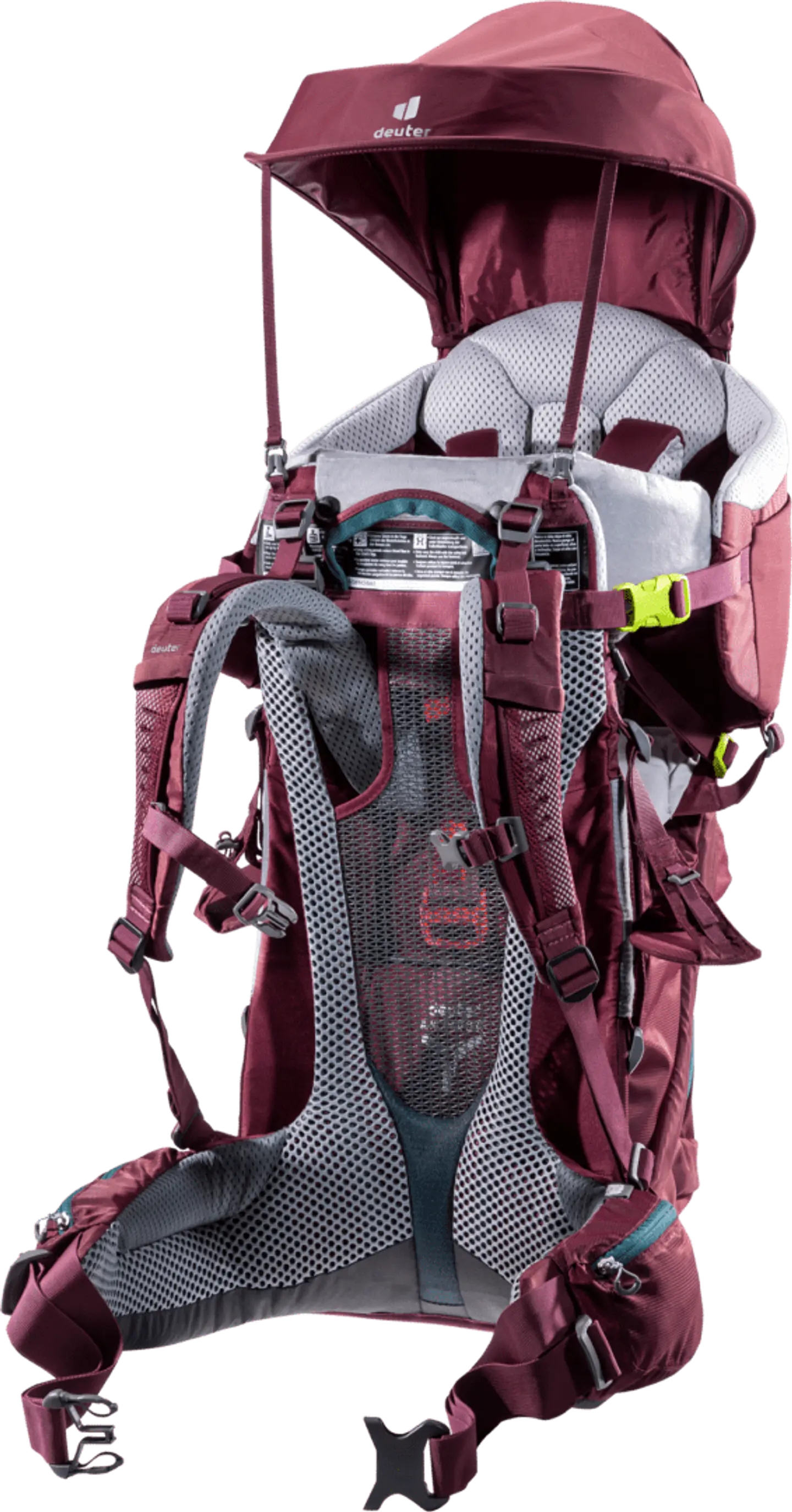 Mochila Trekking Porta bebe Kid Comfort + Maron Deuter 2