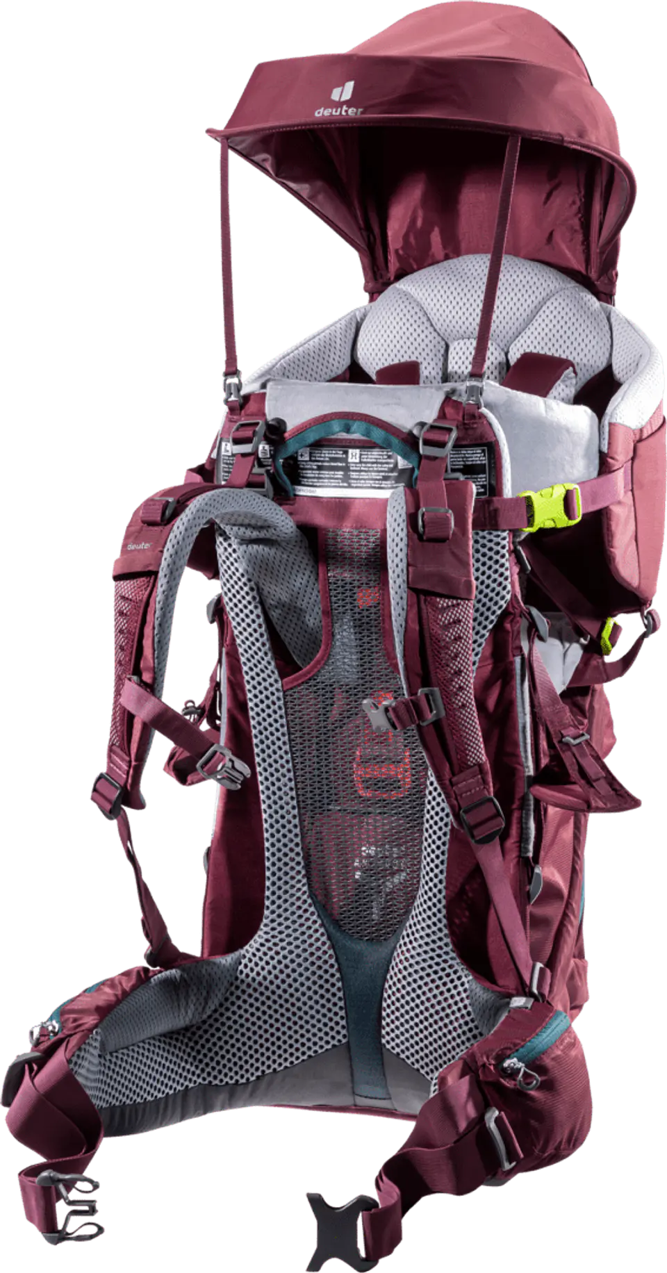 Mochila Trekking Porta bebe Kid Comfort + Maron Deuter 2