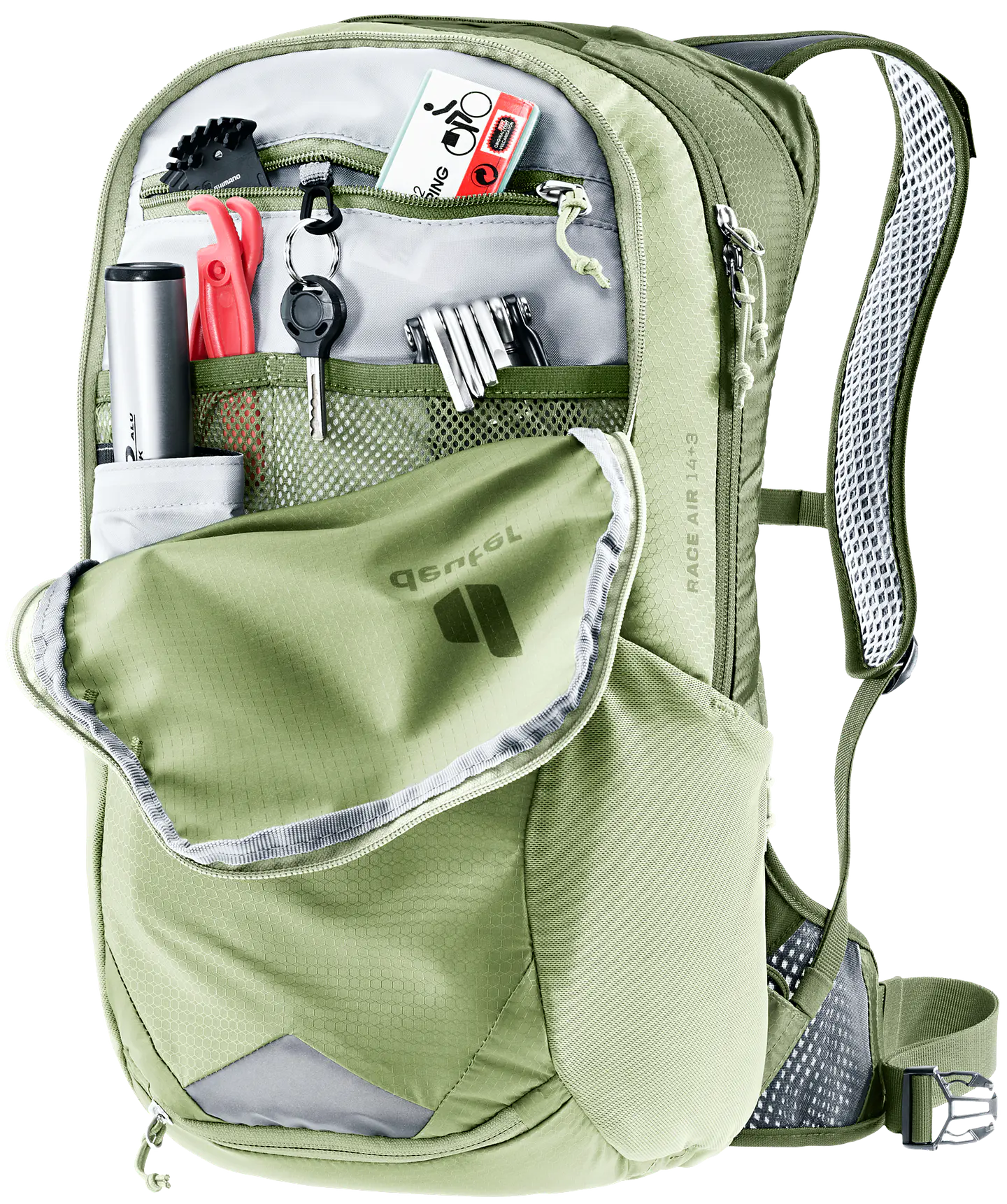 Mochila Ciclismo Race Air 14+3 Deuter 7