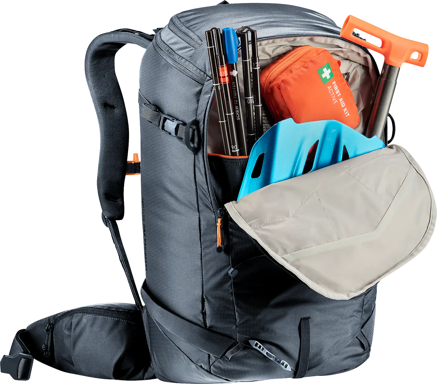 Mochila Ski Freerider Pro 30 + 10 SL Deuter 7