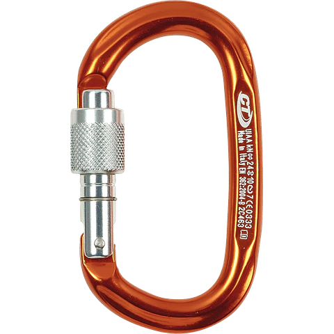 Mosquetón Ovalado Pillar SG Rosca Climbing Technology