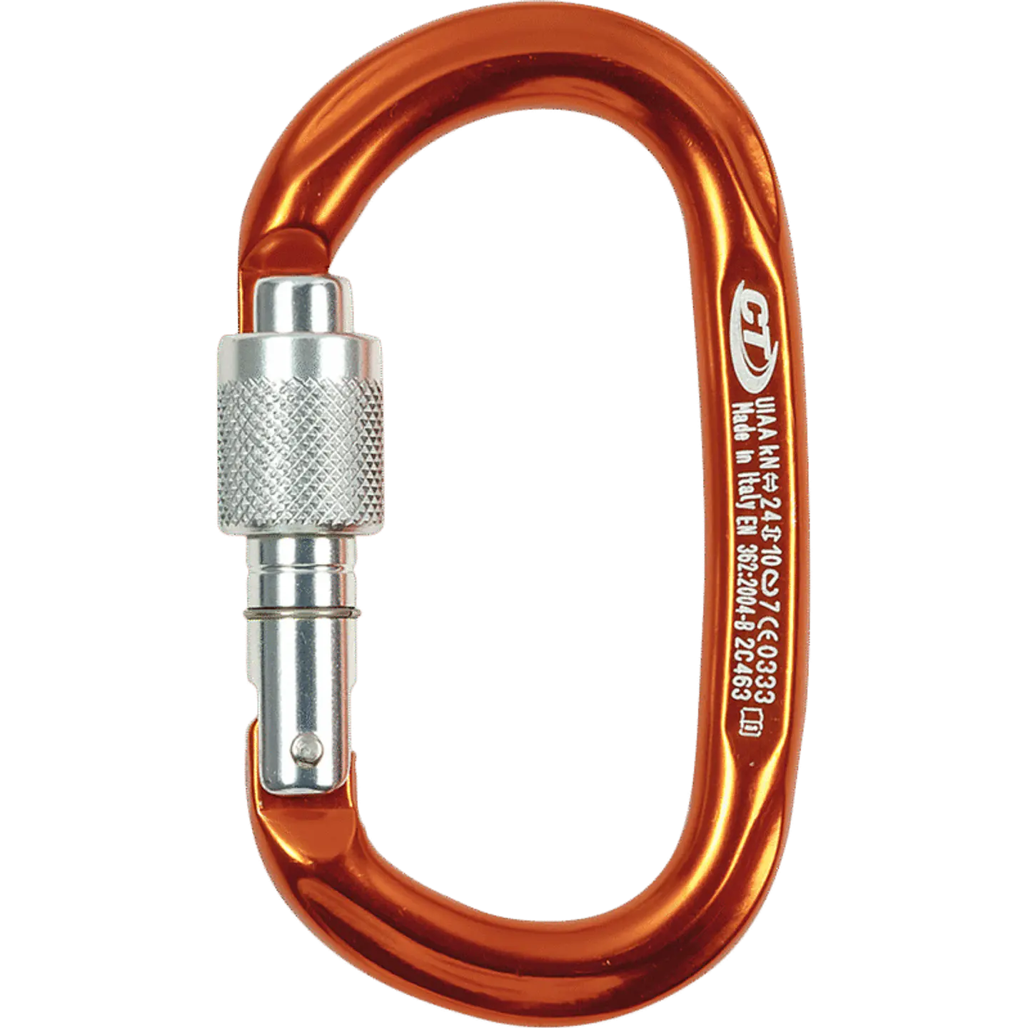 Mosquetón Ovalado Pillar SG Rosca Climbing Technology 1
