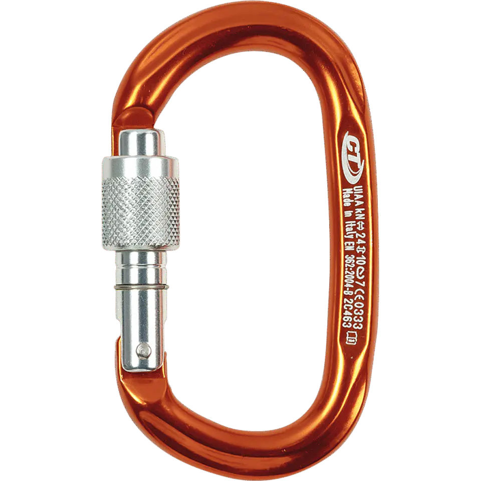 Mosquetón Ovalado Pillar SG Rosca Climbing Technology 1
