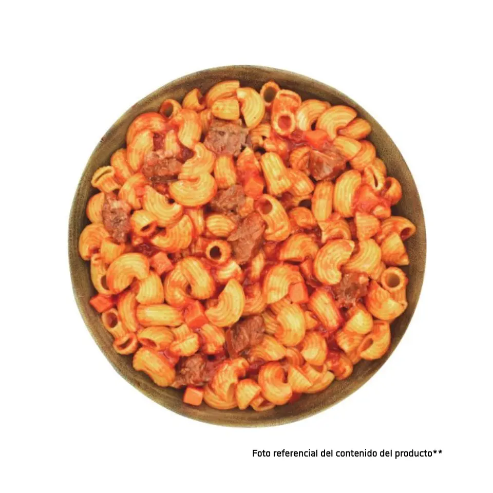 Comida Daff Pasta con Salsa Bolognesa 260 gr 2