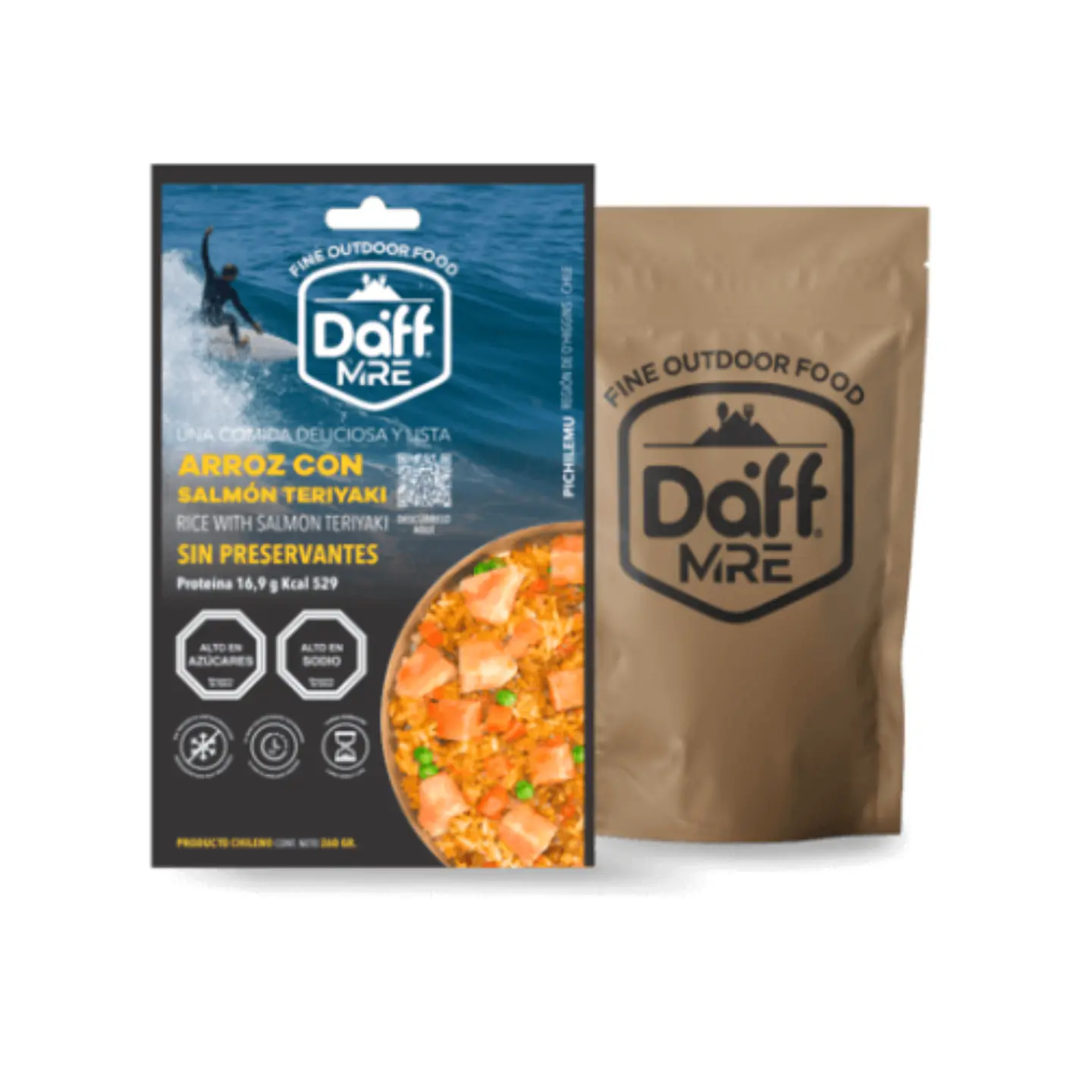 Comida Daff Arroz con Salmón Teriyaki 260 gr 1