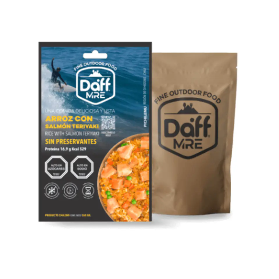 Comida Daff Arroz con Salmón Teriyaki 260 gr 1