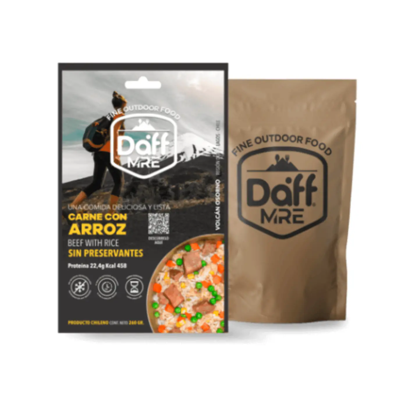 Comida Daff Carne con Arroz 260 gr 1