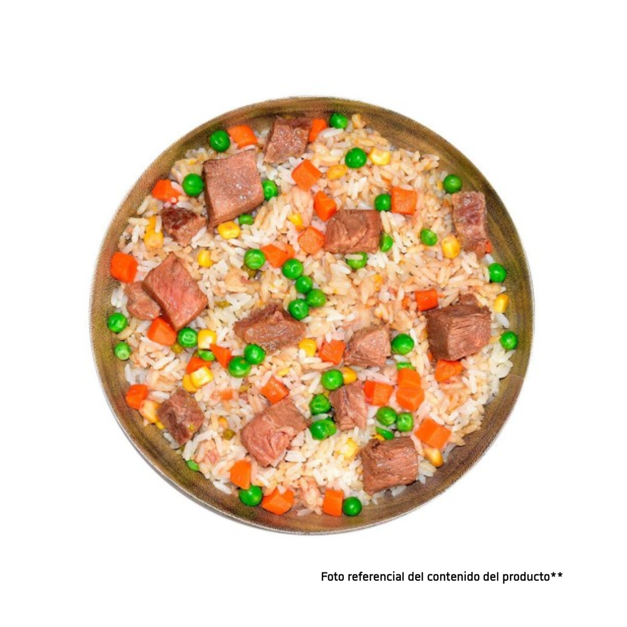 Comida Daff Carne con Arroz 260 gr 2