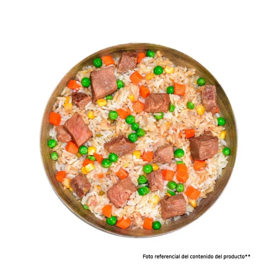 Comida Daff Carne con Arroz 260 gr 2