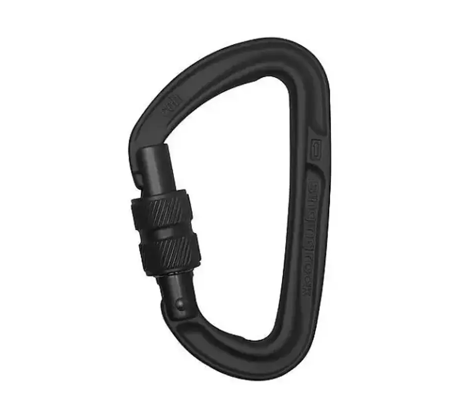 Mosqueton Aluminio Colt Negro Singing Rock 1