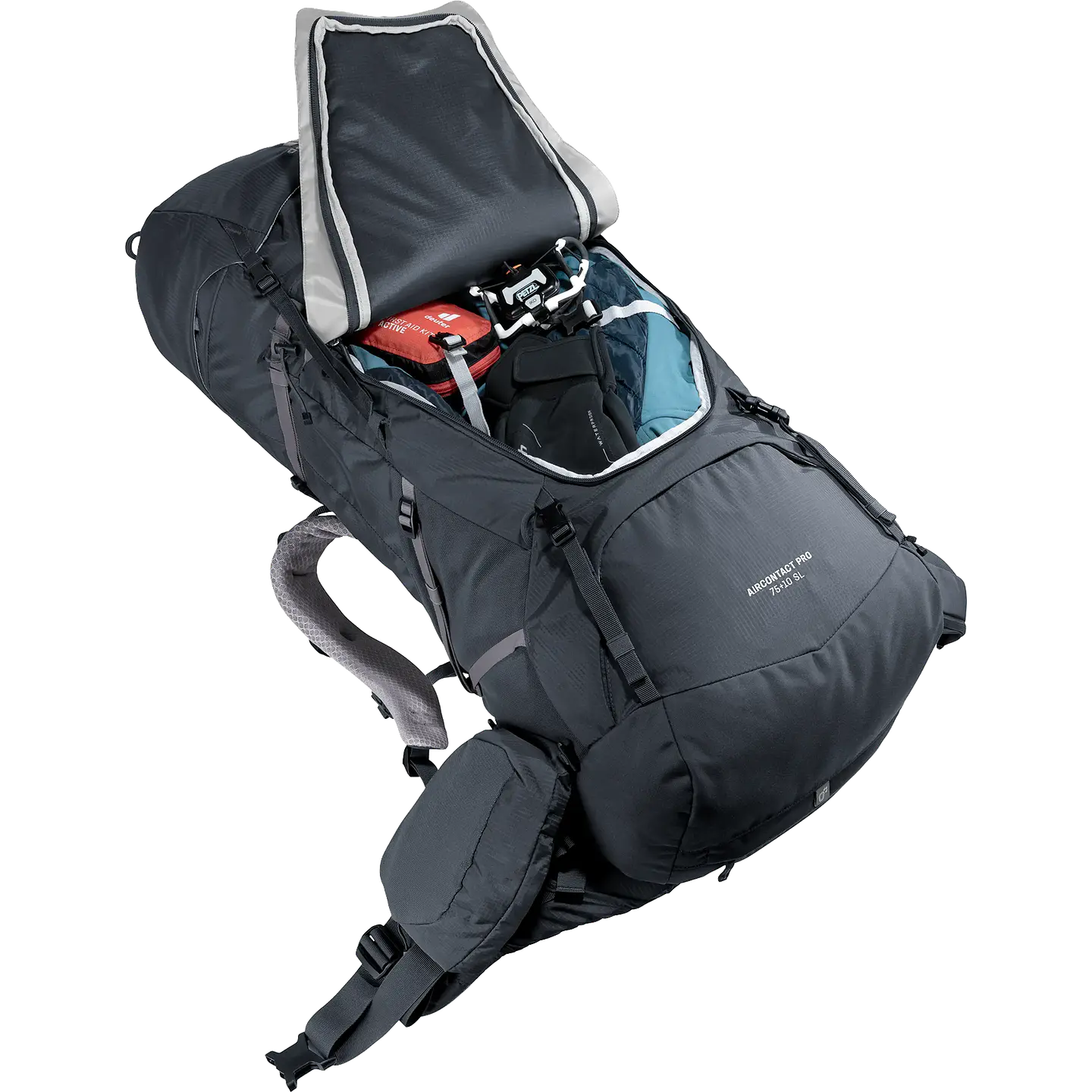 Mochila Trekking Aircontact Pro 85 + 10 Deuter 8