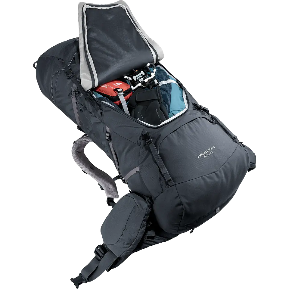Mochila Trekking Aircontact Pro 85 + 10 Deuter 8