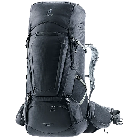 Mochila Trekking Aircontact Pro 75 + 10 Deuter