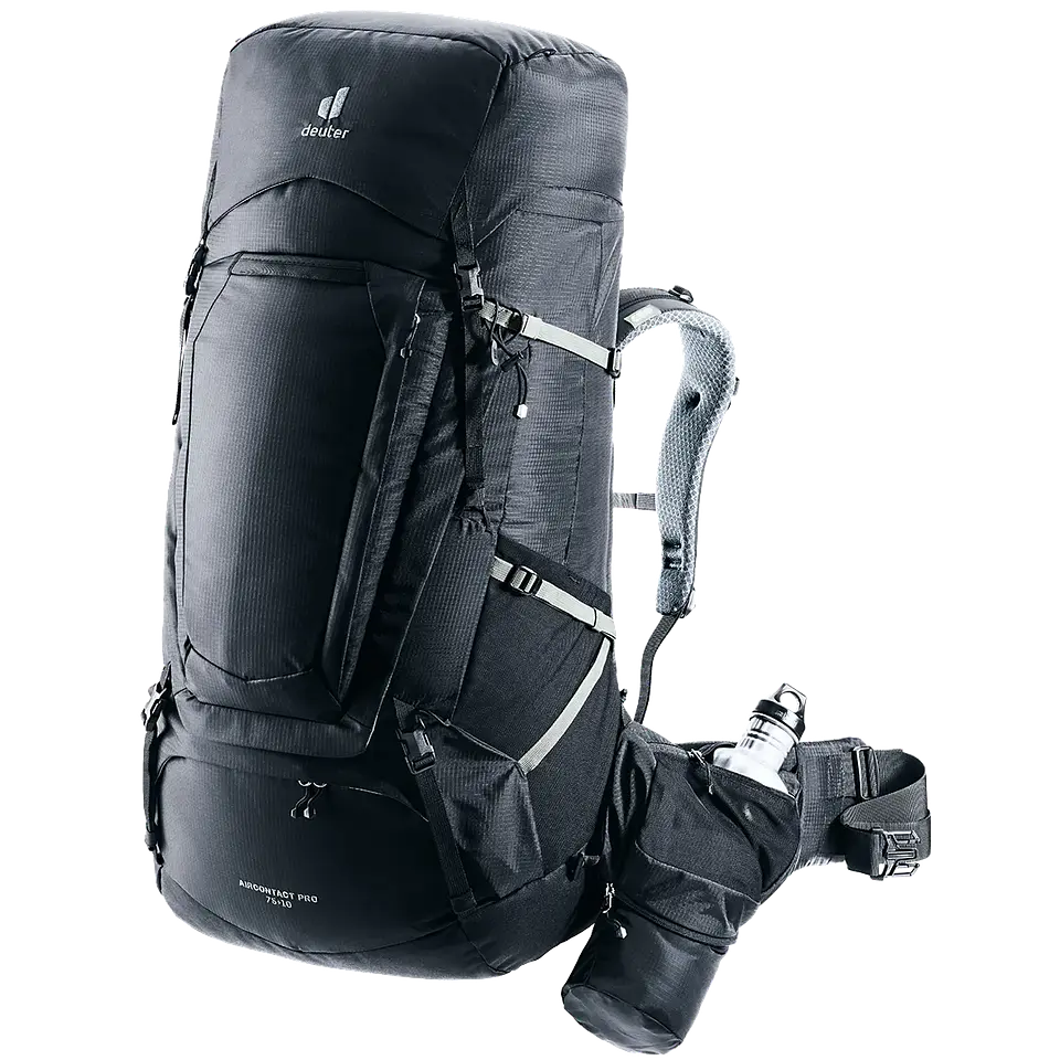 Mochila Trekking Aircontact Pro 75 + 10 Deuter 4