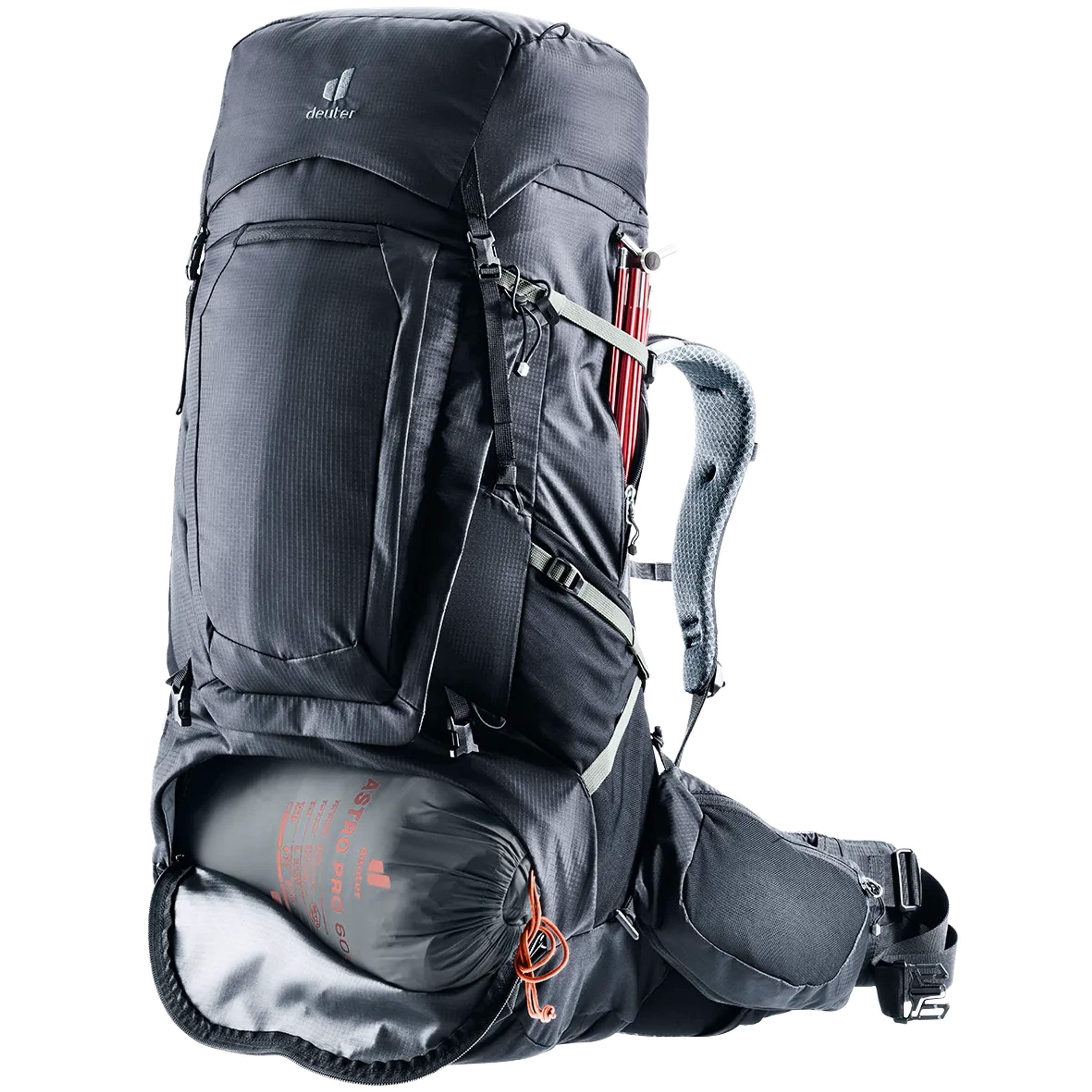 Mochila Trekking Aircontact Pro 75 + 10 Deuter 6