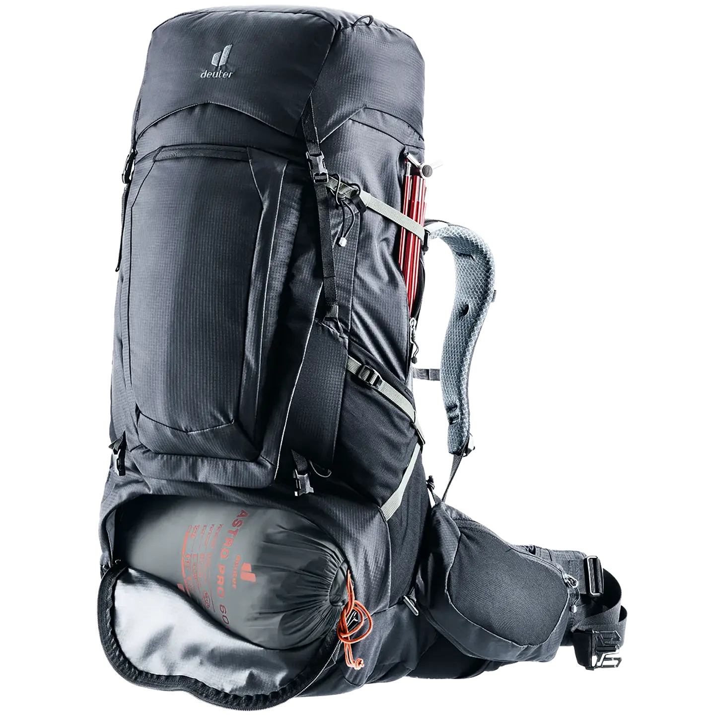 Mochila Trekking Aircontact Pro 75 + 10 Deuter 6