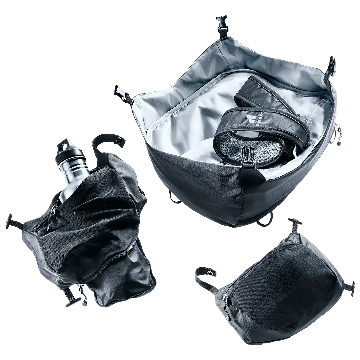 Mochila Trekking Aircontact Pro 75 + 10 Deuter 7